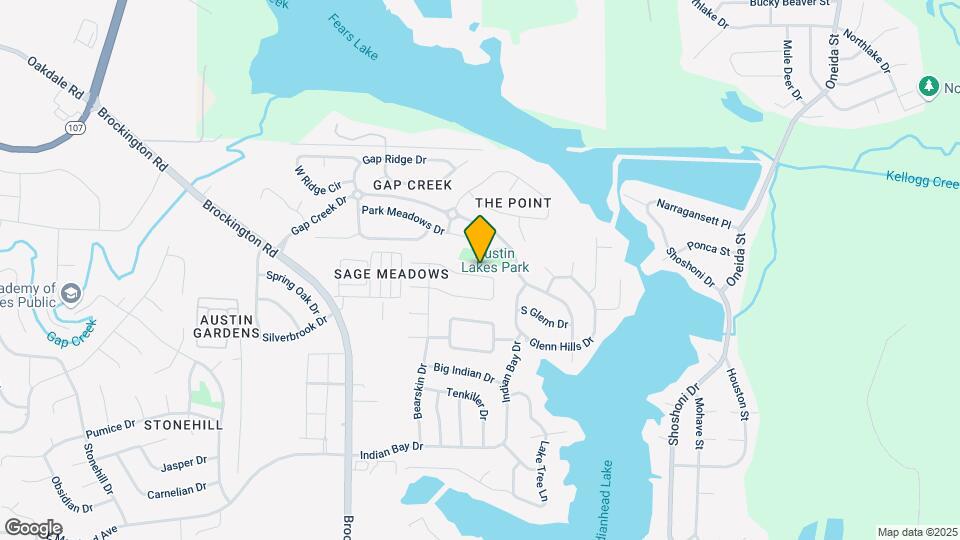 5072 Austin Lakes Cir Map and Location Details
