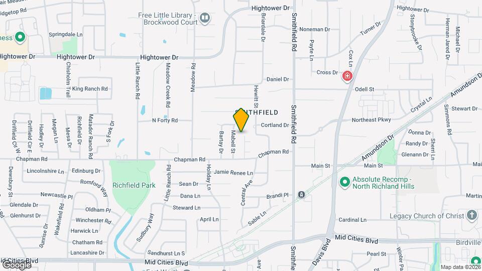 6733 Lucas Ln Map and Location Details