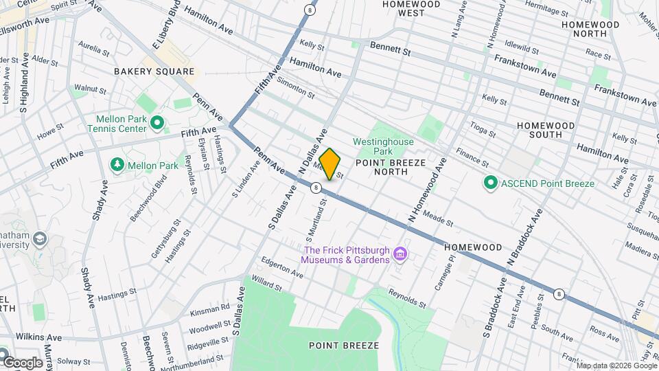6953 Penn Ave Map and Location Details