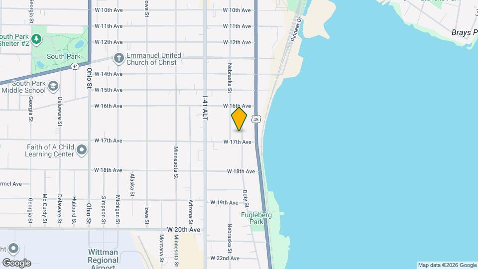 1663 Doty St Map and Location Details