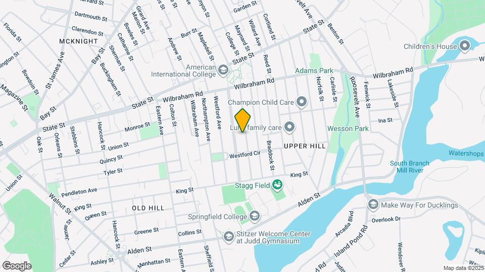 110 Dunmoreland St, Unit Apt 1 Map and Location Details