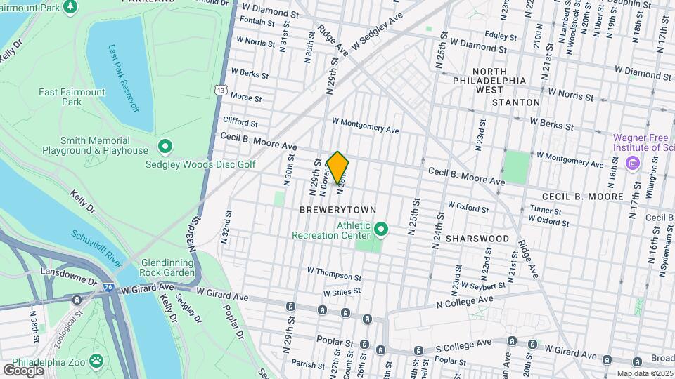 1552 N 28th St Mapa y Detalles de la Ubicación