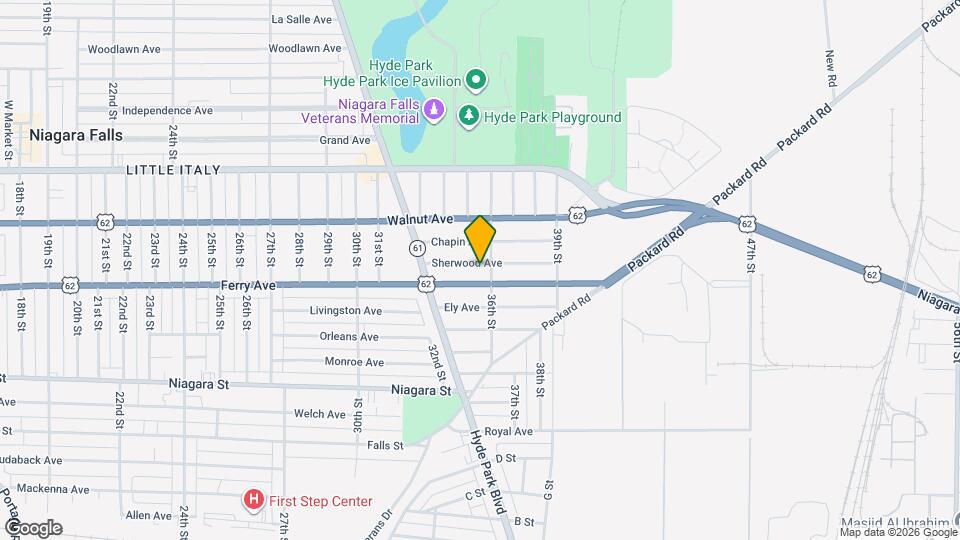 3563 Sherwood Ave Map and Location Details