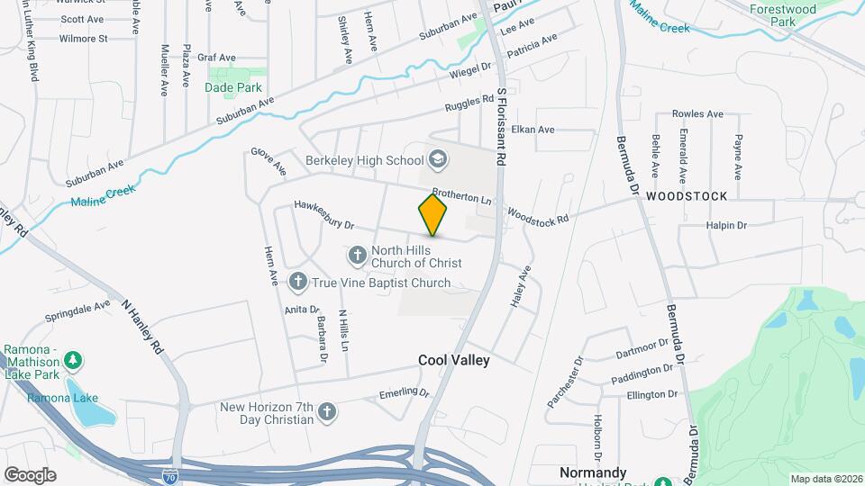204 Hawkesbury Dr Map and Location Details