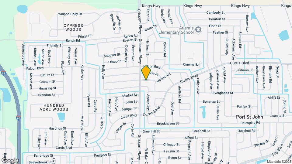 4965 Mayflower St Map and Location Details