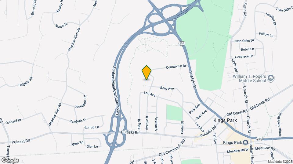 140 Berg Ave Map and Location Details