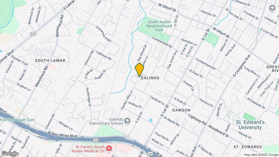 3206 Garden Villa Ln Map and Location Details