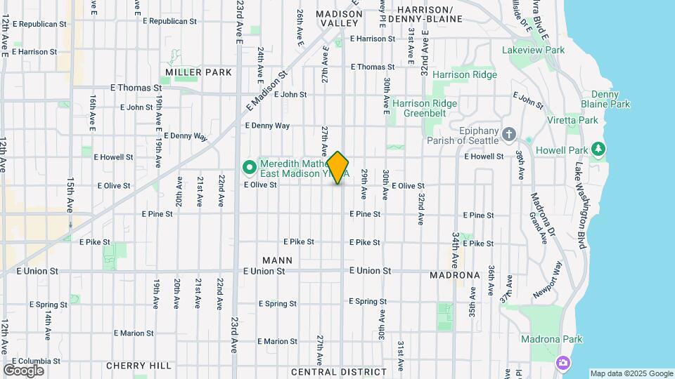 1625 Martin Luther King Jr Way Map and Location Details
