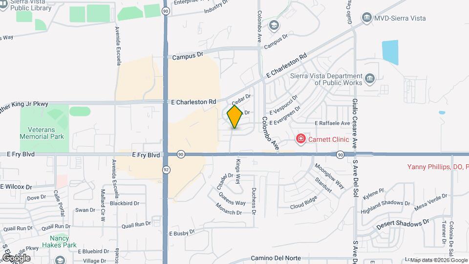 4501 Pine Tree Dr Map and Location Details