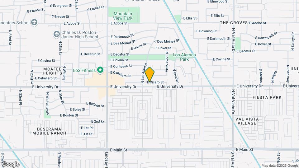 3049 E Cicero St Mapa y Detalles de la Ubicación