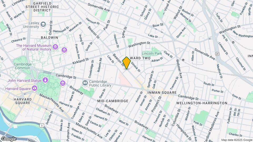 64 Beacon St, Unit 2 Map and Location Details