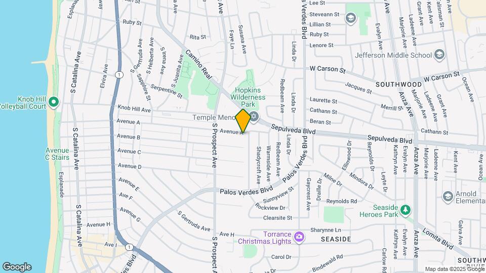 1034 Avenue A Map and Location Details