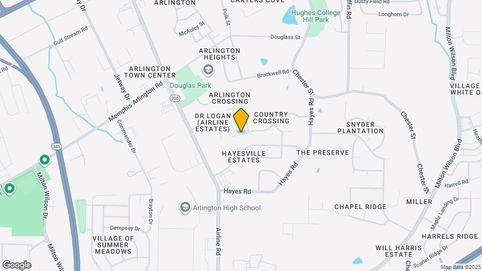 11925 Country Valley Dr Map and Location Details