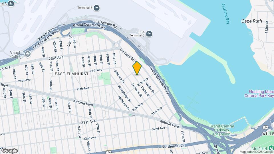 2519 Curtis St, Unit 2 Map and Location Details