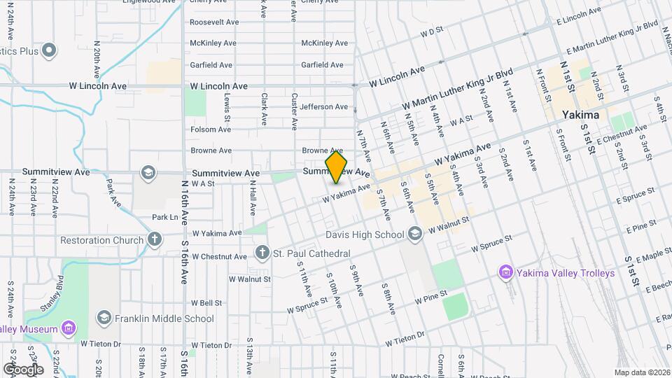 807 W Yakima Ave Mapa y Detalles de la Ubicación