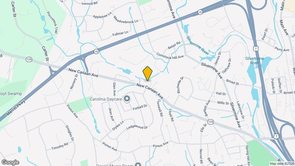 212 New Canaan Ave Map and Location Details