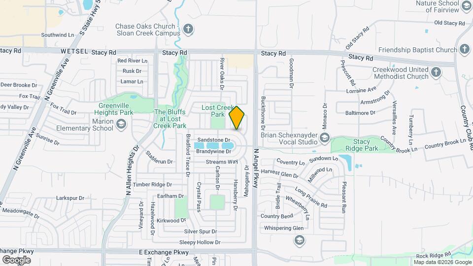 1550 Charleston Dr Mapa y Detalles de la Ubicación