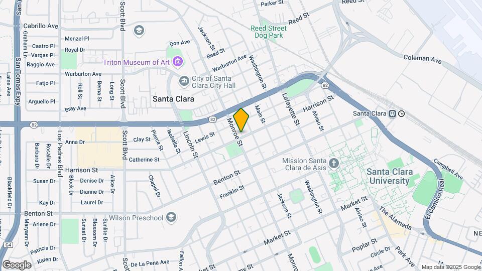 1279 Monroe St Map and Location Details