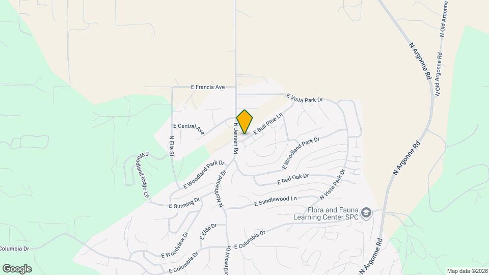 8311 E Bull Pine Ln Map and Location Details