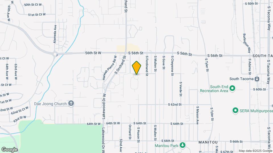 5002 S 58th St Map and Location Details