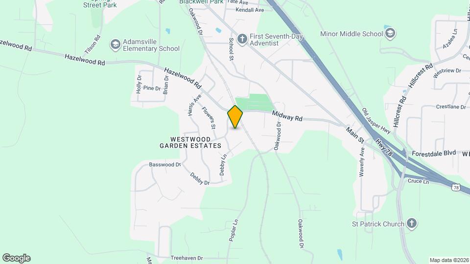 417 Westwood Ave Map and Location Details