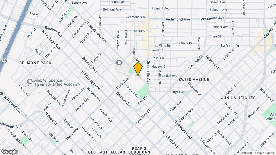 5088 Ross Ave, Unit 1273 Map and Location Details
