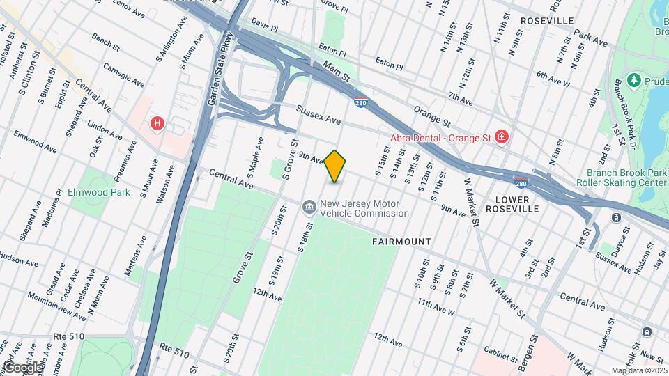 25 S 17th St, Unit 2 Map and Location Details