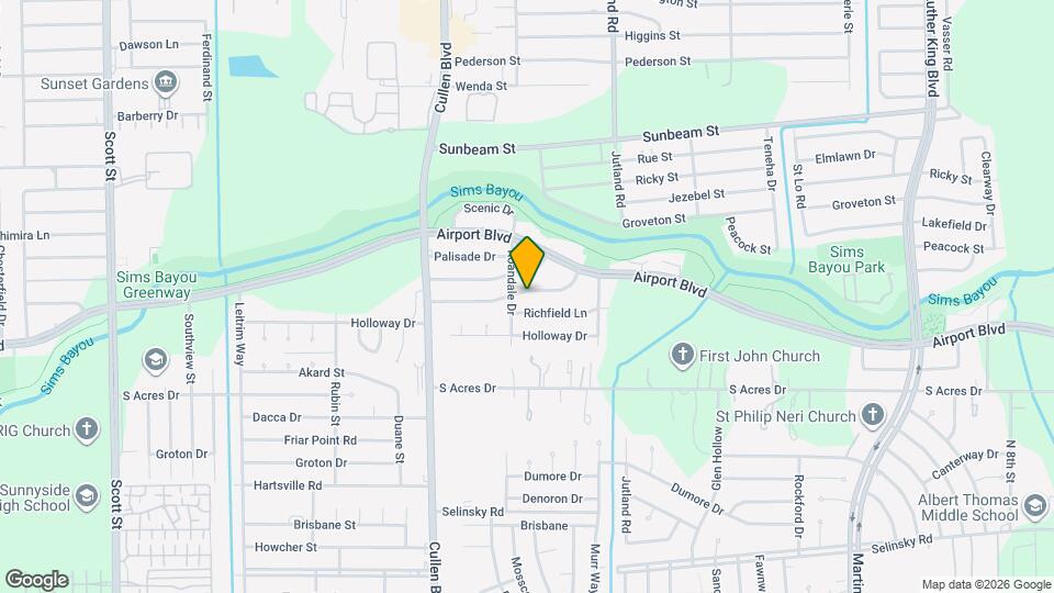 4910 Paradise Ln Map and Location Details