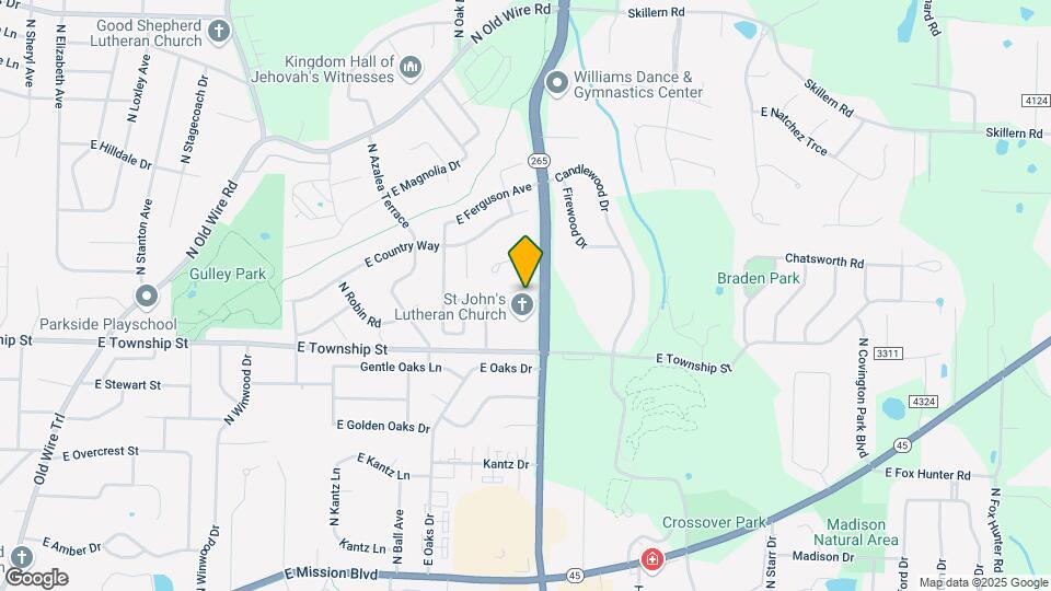 2768 Shagbark Bend Map and Location Details