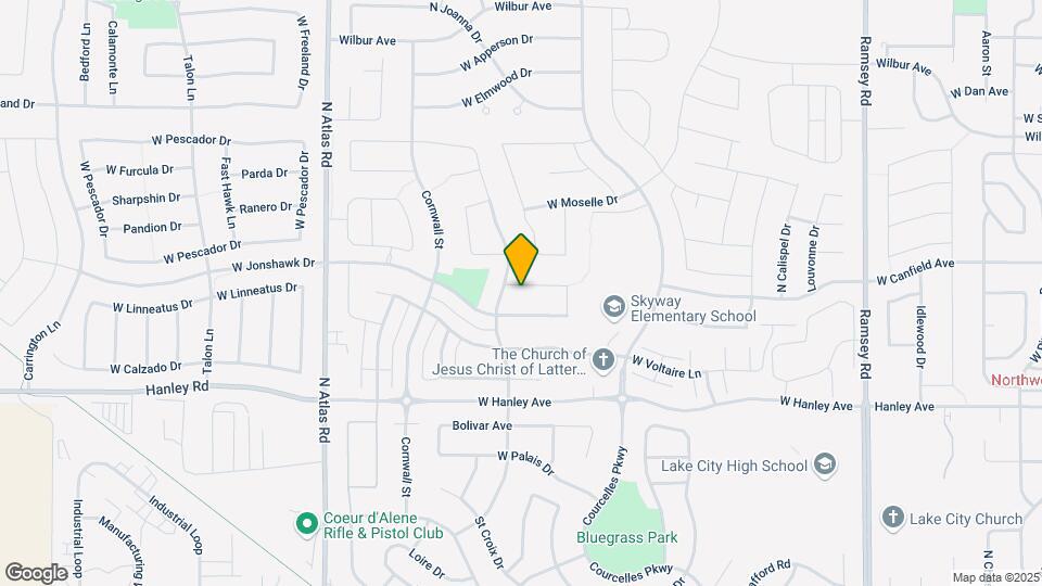 2636 W Renoir Dr Mapa y Detalles de la Ubicación