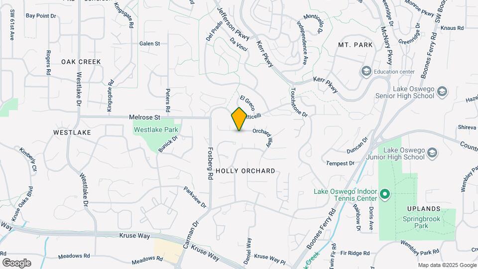 4134 Orchard Way Map and Location Details
