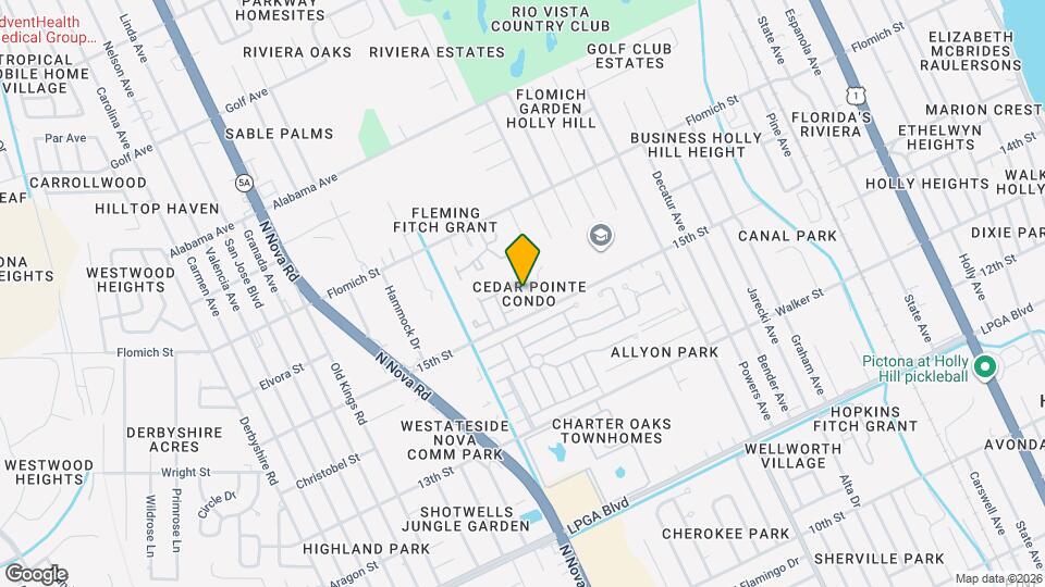 944 15th St Map and Location Details