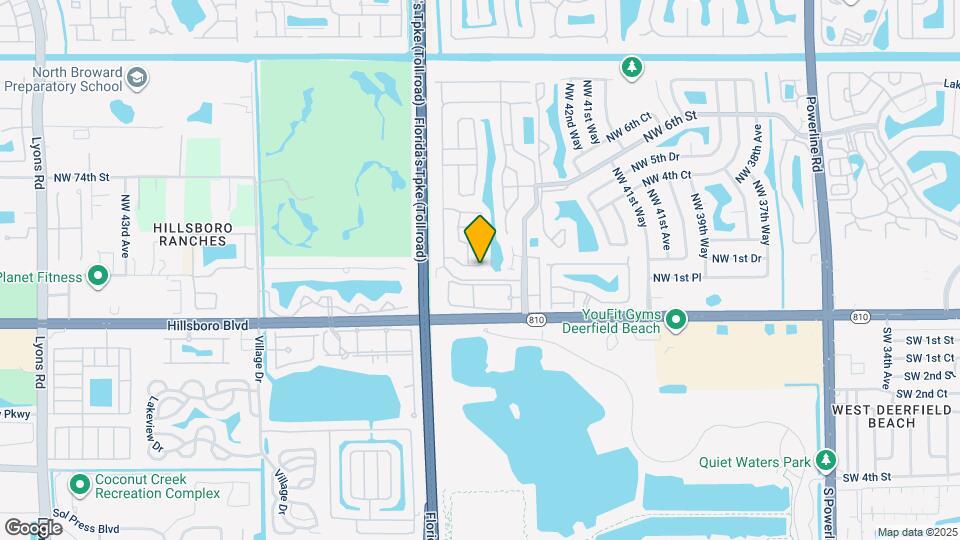 4714 NW 1st Dr Map and Location Details