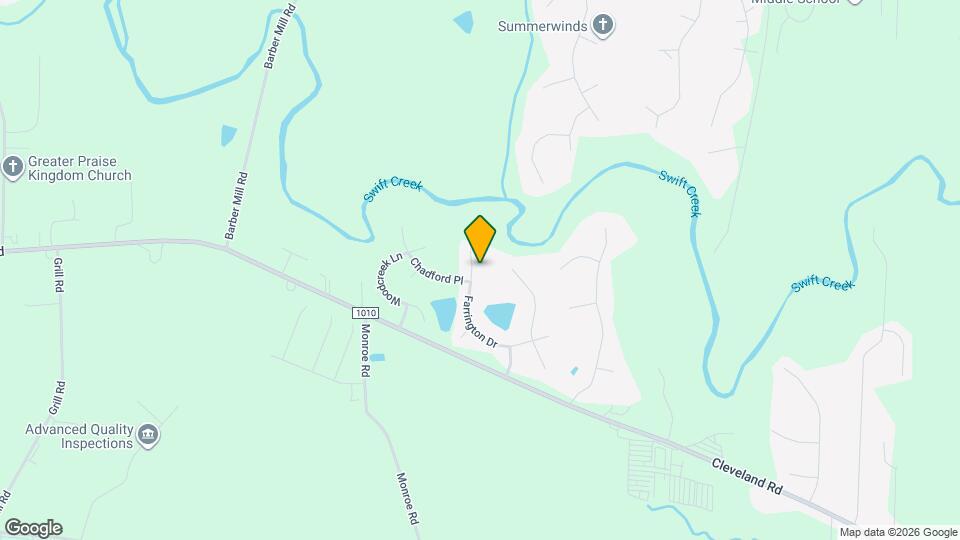 250 Farrington Dr Mapa y Detalles de la Ubicación