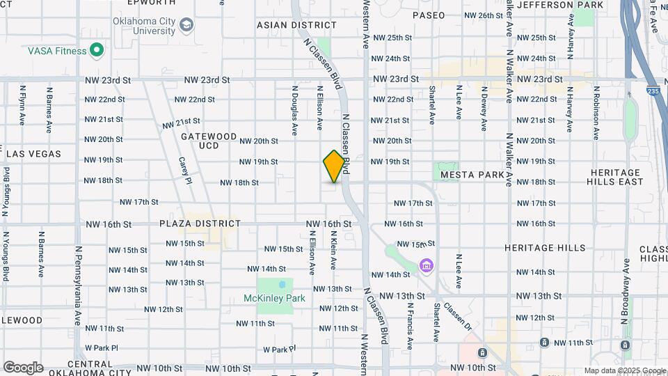 1210 NW 18th St Map and Location Details