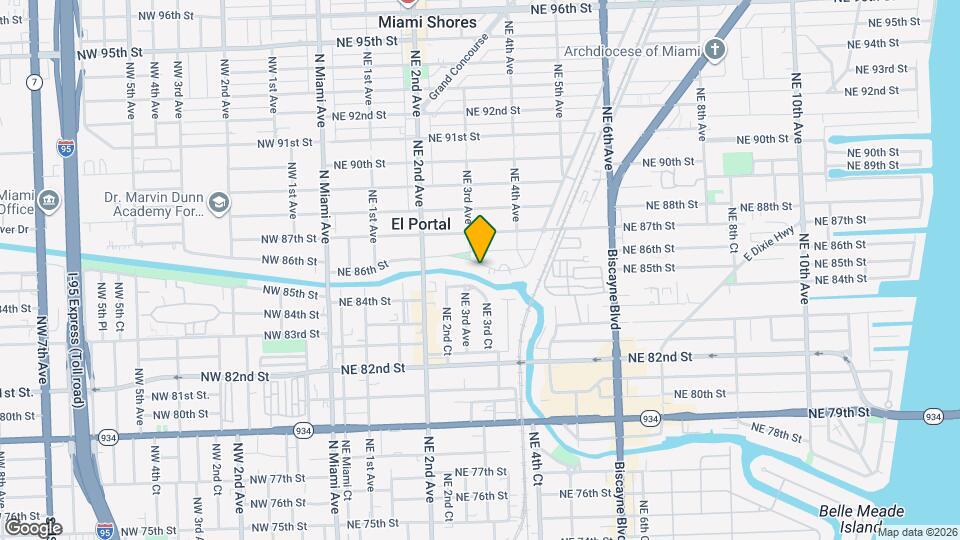336 NE 85th St Map and Location Details