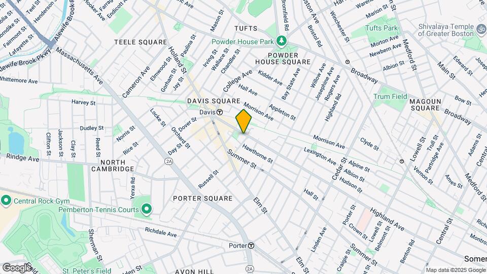 386 Highland Ave, Unit 3 Map and Location Details