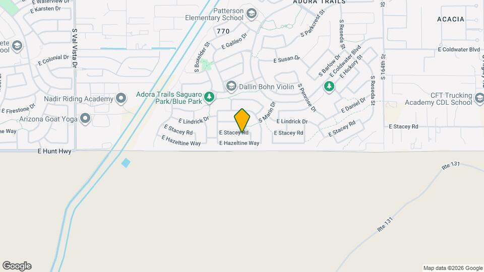 2227 E Stacey Rd Map and Location Details