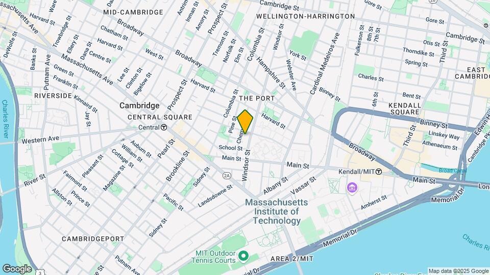 119 Windsor St, Unit 2 Map and Location Details