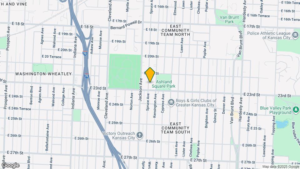 2243 Spruce Ave Map and Location Details