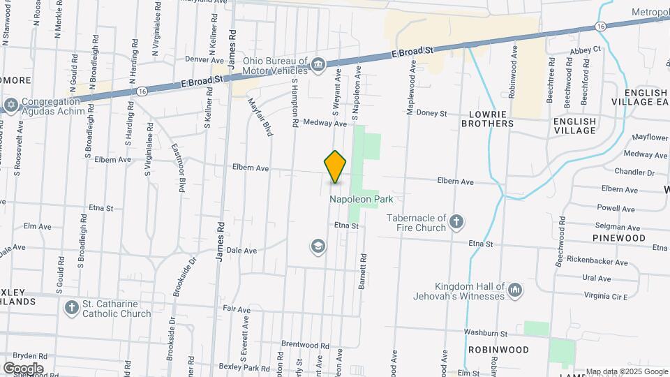 272 S Weyant Ave Map and Location Details