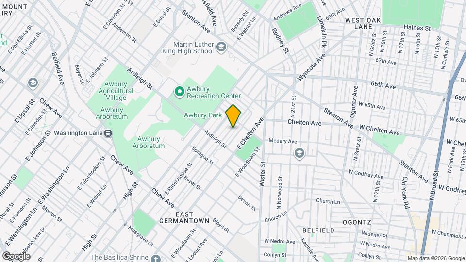 1142 E Price St Mapa y Detalles de la Ubicación