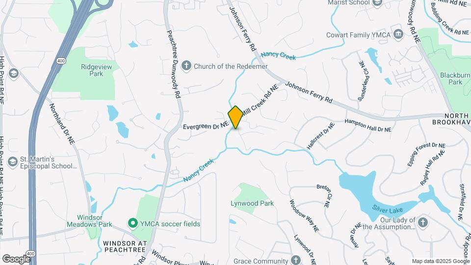3536 Mill Creek Rd NE Map and Location Details