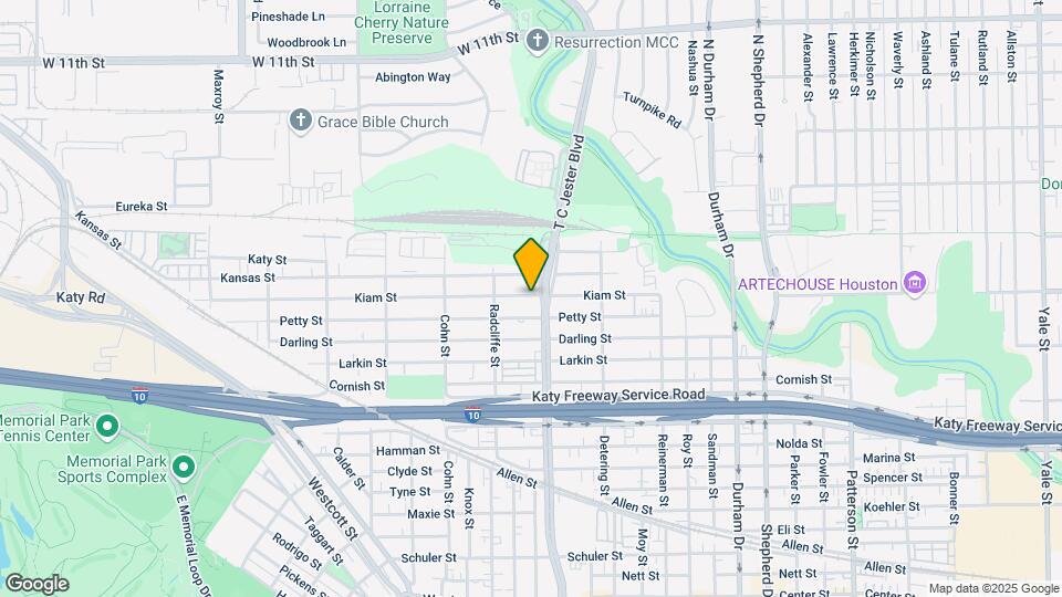 5433 Kiam St Map and Location Details