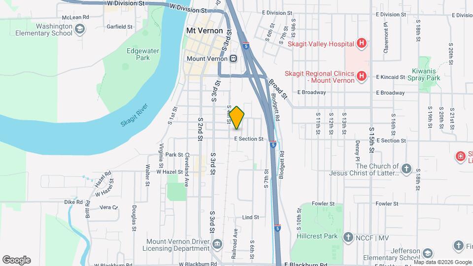 107 E Section St Map and Location Details