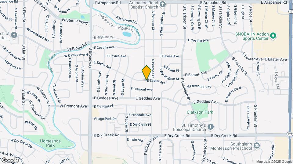 670 E Easter Ave Map and Location Details