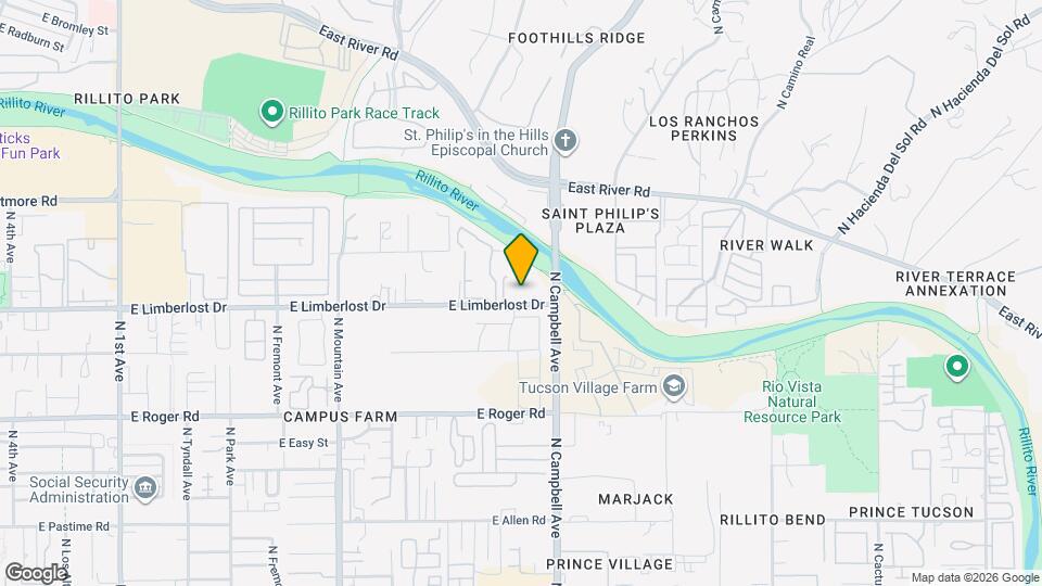 Riverside Suites Mapa y Detalles de la Ubicación