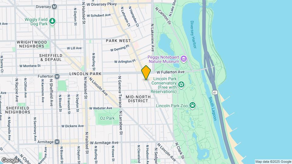 2336 N Clark St, Unit 2 Map and Location Details