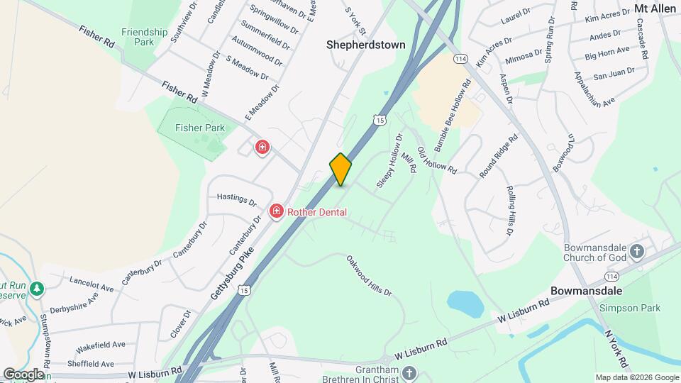 2398 Mill Rd Map and Location Details