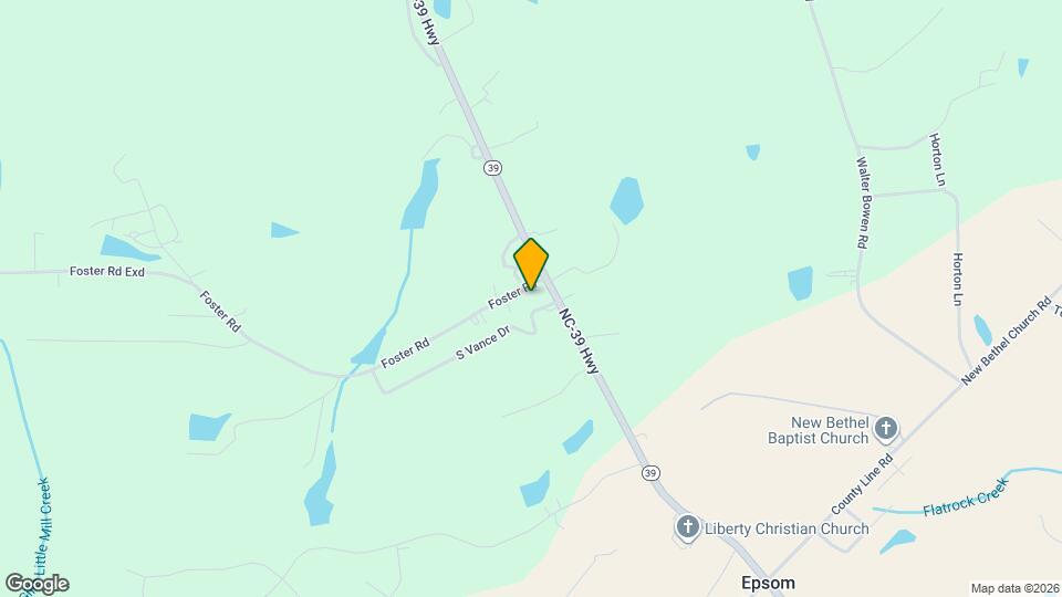 51 Foster Rd Map and Location Details